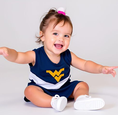 Wes and Willy Girls and Toddlers College Team Outfit in Saudi Arabia