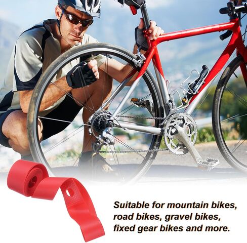 HARFINGTON Bicycle Rim Strip for Bike Tire Puncture Proof TPU Bicycle Inner Tube Flat Protector Tire Liner for Mountain and Road Bicycle in Saudi Arabia