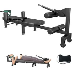 سرير جر لكامل الجسم للياقة البدنية، طاولة جر لتدليك عنق الرحم وسرير جر قطني، آلة تخفيف الضغط المطاطية لتخفيف التوتر، تمدد أسفل الظهر in Kuwait