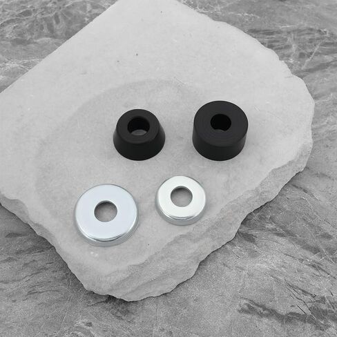 Create idea 1 Set 95A Hard Skateboard Bushings Cylinder Cushions Compatible with Independent Trucks Compatible with Venture Skateboard Black in Saudi Arabia