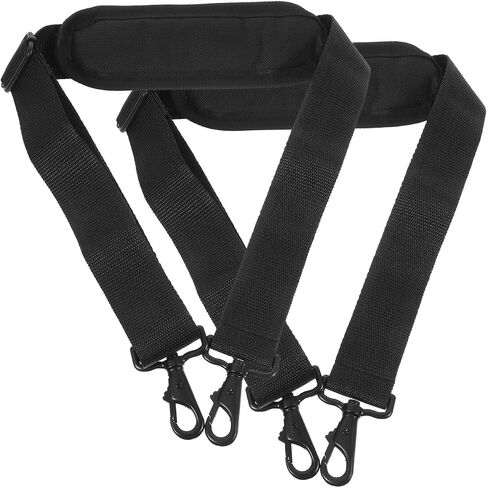 POPETPOP 2PCS حقيبة أدوات متميزة أشرطة الكتف مبطنة أحزمة حالة الغيتار دائم للكمان التشيلو واستبدال أكثر ملاءمة للأشرطة المكسورة اللون الأسود in Saudi Arabia