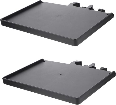 ibasenice 2pcs Live Sound Card Tray Abs Clamp Rack Stand Microphone Holder with Raised Edge Stable High Load Capacity Suitable for Small Accessories Like Harmonicas Phones Picks Cameras in Saudi Arabia