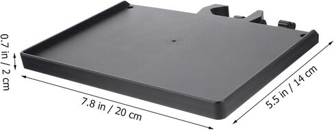 ibasenice 2pcs Live Sound Card Tray Abs Clamp Rack Stand Microphone Holder with Raised Edge Stable High Load Capacity Suitable for Small Accessories Like Harmonicas Phones Picks Cameras in Saudi Arabia