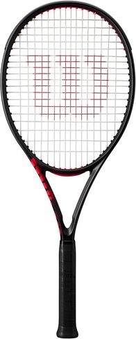 مضرب تنس ويلسون كلاش 100 لتر V3 Strung للبالغين - حجم المقبض 2-4 1/4 بوصة، مربوط بإحساس 16 طبيعي عند توتر متوسط ​​المدى in Saudi Arabia
