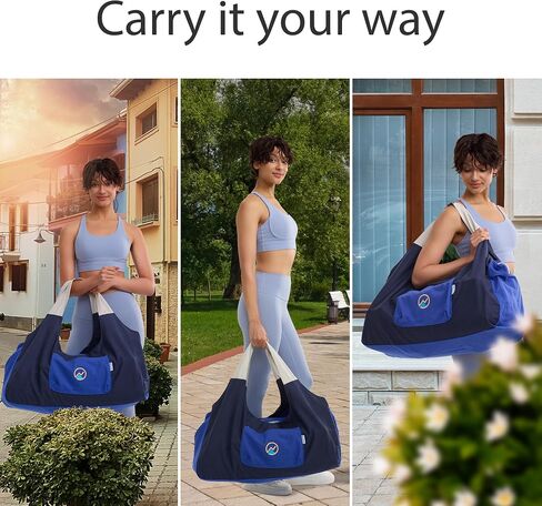 حقائب وناقلات Joynwell Yoga تناسب جميع الأشياء الخاصة بك ، حقيبة حصيرة كبيرة اليوغا الكاملة zip zip zip heoga مع 3 جيوب سحاب in Kuwait