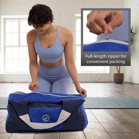 حقائب وناقلات Joynwell Yoga تناسب جميع الأشياء الخاصة بك ، حقيبة حصيرة كبيرة اليوغا الكاملة zip zip zip heoga مع 3 جيوب سحاب in Kuwait