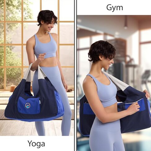 حقائب وناقلات Joynwell Yoga تناسب جميع الأشياء الخاصة بك ، حقيبة حصيرة كبيرة اليوغا الكاملة zip zip zip heoga مع 3 جيوب سحاب in Kuwait