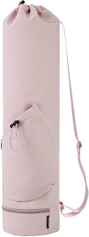 Yoga Mat Bag Yoga Mat Carrier Bag with Water Bottle Pocket and Bottom Wet Pocket Waterproof Yoga Mat Carry Bag Multi-Functional Storage Bag for Women Men in Saudi Arabia