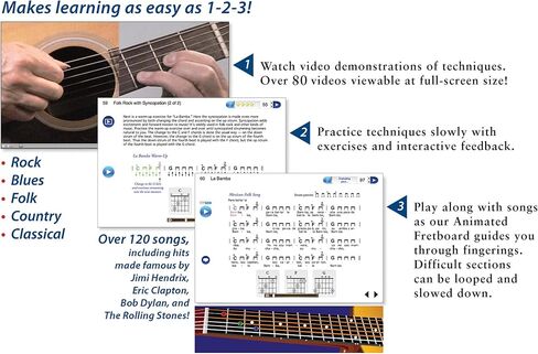 eMedia Guitar Method Deluxe [PC Download] in Kuwait