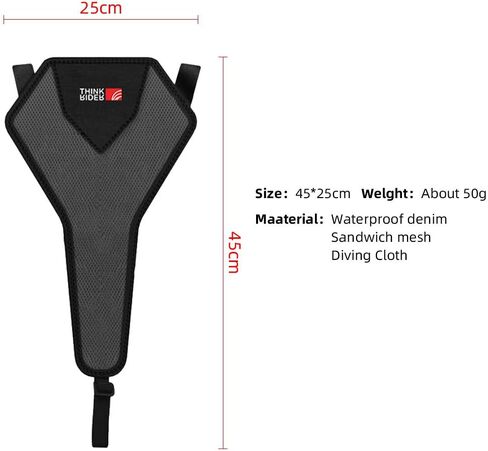 ThinkRider Bike العرق الحرس دراجة المدرب العرق صافي إطار الدراجة غطاء حامي يمتص العرق يمنع الدراجة من التآكل للتدريب على ركوب الدراجات في الأماكن المغلقة in Kuwait