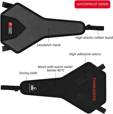 ThinkRider Bike العرق الحرس دراجة المدرب العرق صافي إطار الدراجة غطاء حامي يمتص العرق يمنع الدراجة من التآكل للتدريب على ركوب الدراجات في الأماكن المغلقة in Kuwait