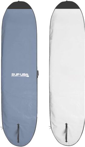 11' Premium Paddleboard Bag with Handle, Foam Padded, Stand Up Paddleboard Cover Case, Carrying case for outdoor (11' Gray and Round Pads) in Saudi Arabia