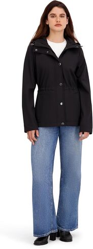 Nautica womens Softshell Jacket– Water-resistant, Wind-resistant Transitional Coat, Adjustable Waist in Saudi Arabia