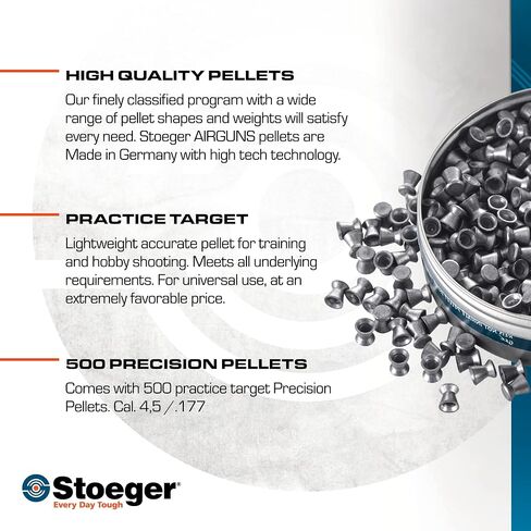 كريات Stoeger X-Series - للتمرين والأهداف الدقيقة - عيار .177 in Kuwait