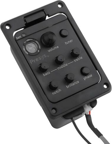 Compatible with 201 Folk Guitar Pickup Preamplifier EQ Electric Box Equalizer in Saudi Arabia