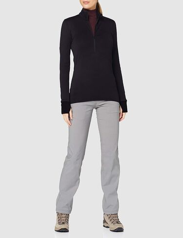 سترة Marmot النسائية Polartec Baselayer ½-Zip من الصوف، أسود، X-Small in Saudi Arabia