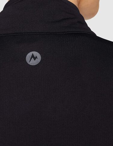 سترة Marmot النسائية Polartec Baselayer ½-Zip من الصوف، أسود، X-Small in Saudi Arabia