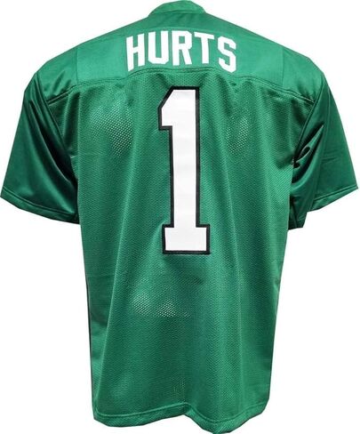 Custom Stitched Jalen Hurts Kelly Green Jersey Size Youth Medium in Saudi Arabia