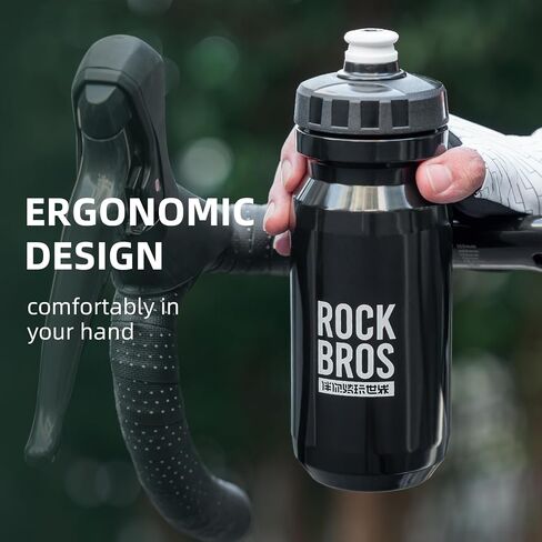 ROCKBROS Bike Water Bottle BPA-Free Squeeze Water Bottle 20 oz in Saudi Arabia