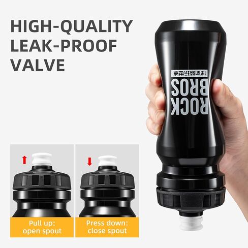 ROCKBROS Bike Water Bottle BPA-Free Squeeze Water Bottle 20 oz in Saudi Arabia