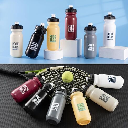 ROCKBROS Bike Water Bottle BPA-Free Squeeze Water Bottle 20 oz in Saudi Arabia