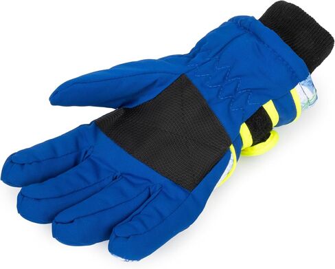 Kids Ski Gloves Water-Resistant Winter Warm Glove for Boys Girls Cold Weather Outdoor Snowboard 4-7 Y in Saudi Arabia