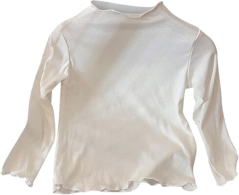 Girls Solid Color Collar Long Sleeve in Saudi Arabia