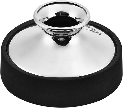 Alto Sax Mute Sax Practice Sax Sound Mute Dampener Music Instrument Part (Silver) in Saudi Arabia