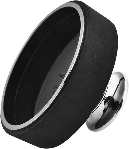 Alto Sax Mute Sax Practice Sax Sound Mute Dampener Music Instrument Part (Silver) in Saudi Arabia