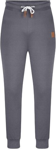 Men's Big and Tall Sweatpants Loose Fit Fleece Joggers for Athletic Running Casual Elastic Waist Cuffed Leg Tapered Pants in Saudi Arabia