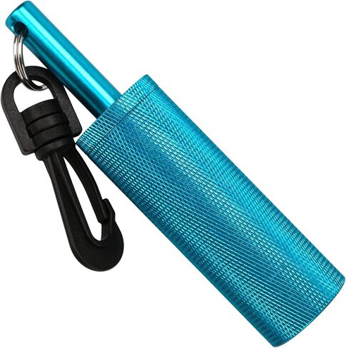 جهاز غوص سكوبا راتل ستيك للغوص مزود بإشارة جرس شاكر مع مشبك، تصميم مضغوط بصوت عالٍ تحت الماء، جهاز اتصال صانع الضوضاء من سبائك الألومنيوم المعدني غير القابل للتآكل، معدات الغوص تحت الماء in Kuwait