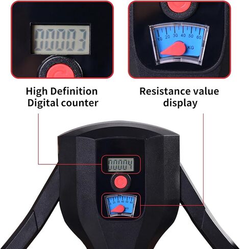 Thigh Master with Counter,3-in-1 Pelvic Floor Exercise Device,Adjustable 0-132lb Resistance Kegel Exerciser with Thigh Trainer and Home Workout Equipment for Women and Men in Saudi Arabia