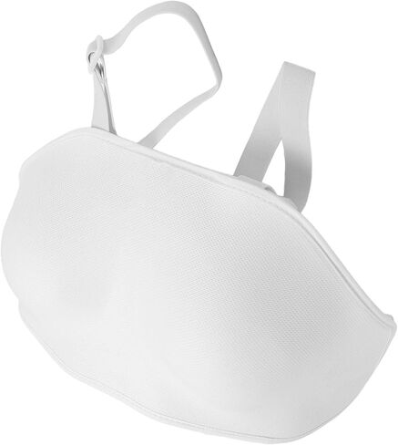 Generic FIE Certified Chest Guard, High Strength Plastic Sport Fencing Breast Protector with Special Cushioning Layer, Suitable for Competitions and Training in Saudi Arabia
