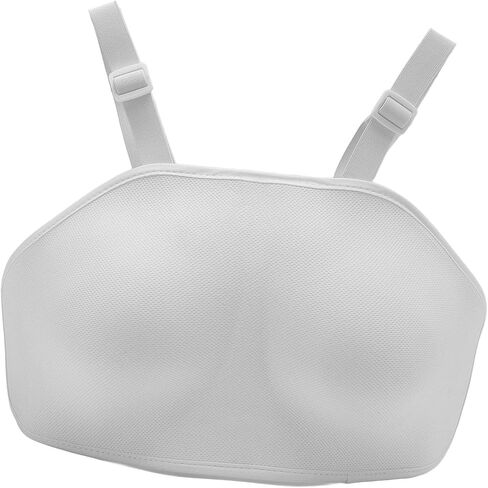 Generic FIE Certified Chest Guard, High Strength Plastic Sport Fencing Breast Protector with Special Cushioning Layer, Suitable for Competitions and Training in Saudi Arabia