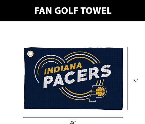 Northwest NBA Golf Towel – Official Licensed Microfiber Waffle Fabric, Absorbent 16x25 in Club Cleaning Accessory in Kuwait