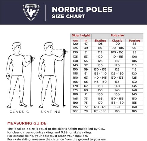 Rossignol FT-500 Nordic Ski Poles - Cross-Country Ski Poles for Touring - Unisex in Saudi Arabia