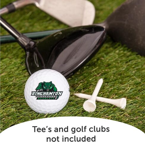 Desert Cactus Binghamton University Dozen Golf Balls - Full Color 12 Pack, BU Bearcats Officially Licensed Gear in Saudi Arabia