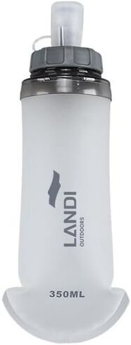 A 350-milliliter soft water bottle that can be folded,and it is a water bladder suitable for hiking,cycling,rock climbing,cycling sports,running,and camping backpacks. in Saudi Arabia