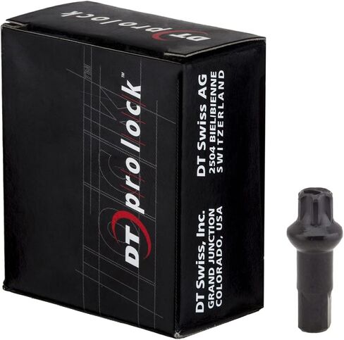 DT Swiss 2.0 mm x 15 mm Prolock Pro Head Squorx Alloy Nipples Black (Box of 100) in Saudi Arabia