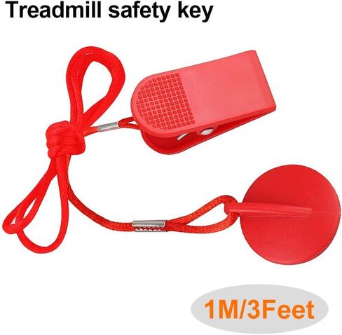 Treadmill Universal Safety Key for All NordicTrack, Proform, Image, Weslo, Reebok, Epic, Golds Gym, Freemotion, and Healthrider Treadmills in Saudi Arabia