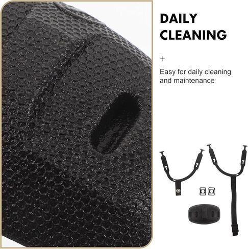 SUPVOX 1 Set Hockey Helmet Chin Strap with Adjustable Buckles Replacement Detachable Chin Cup and Quick-Release Clips for Sports Helmets and Hard Hats in Kuwait
