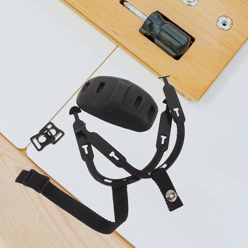 SUPVOX 1 Set Hockey Helmet Chin Strap with Adjustable Buckles Replacement Detachable Chin Cup and Quick-Release Clips for Sports Helmets and Hard Hats in Kuwait