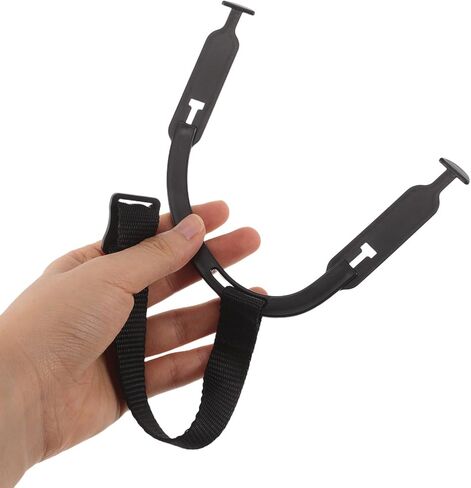 SUPVOX 1 Set Hockey Helmet Chin Strap with Adjustable Buckles Replacement Detachable Chin Cup and Quick-Release Clips for Sports Helmets and Hard Hats in Kuwait