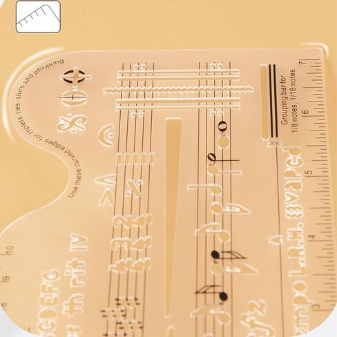 Multifunctional Music Education Featuring Staff Notation Guide Theory Ruler Practice Board Portable for Home School Classroom Use Portable Music Education in Kuwait
