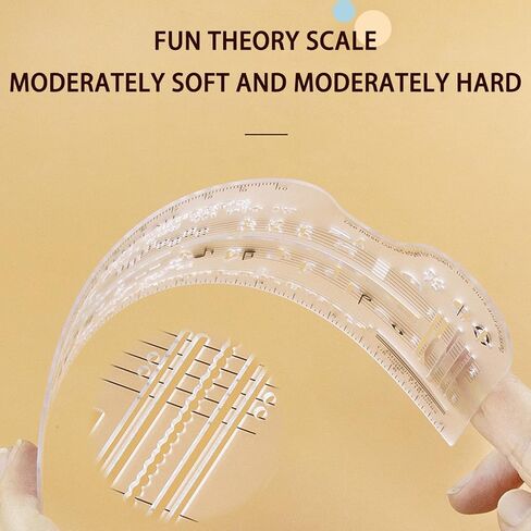 Multifunctional Music Education Featuring Staff Notation Guide Theory Ruler Practice Board Portable for Home School Classroom Use Portable Music Education in Kuwait