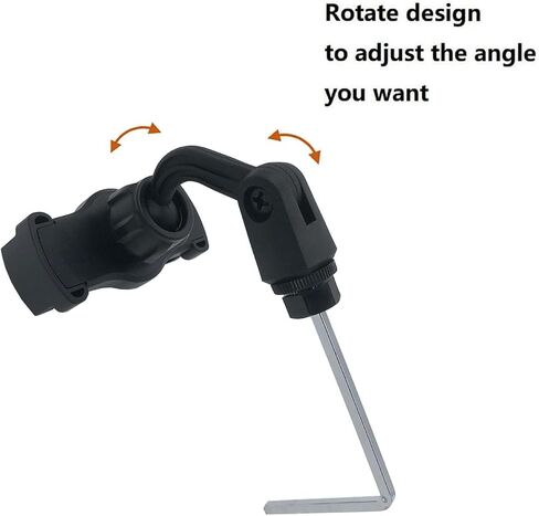 Trumpet Phone Holder Lyre Adjustable Trumpet Marching Lyre for Marching Band Beginner Practicing 4x4mm Square Socket in Saudi Arabia