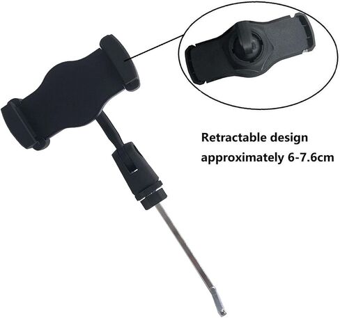 Trumpet Phone Holder Lyre Adjustable Trumpet Marching Lyre for Marching Band Beginner Practicing 4x4mm Square Socket in Saudi Arabia