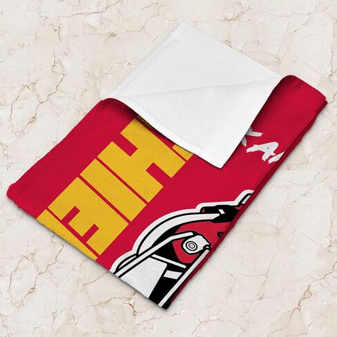 Northwest Kansas City Chiefs NFL Rally - منشفة رالي 18 × 15 بوصة in Saudi Arabia