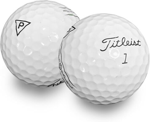 - 50 كرة جولف مستعملة لممارسة Titliest Pro V1 وPro V1X - حالة جيدة - نطاق وممارسة كرات الجولف - تتضمن حقيبة شبكية - كرات جولف مستعملة مستدامة in Saudi Arabia