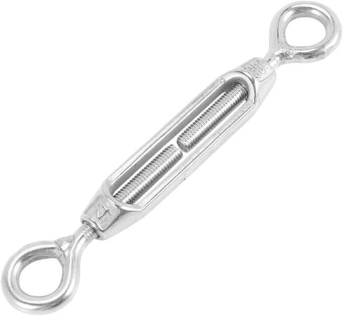 Turnbuckle,Turnbuckle Tensioner Turnbuckle 5pcs M4 Stainless Steel 304 Eye & Eye Turnbuckle Wire Rope Tension in Saudi Arabia